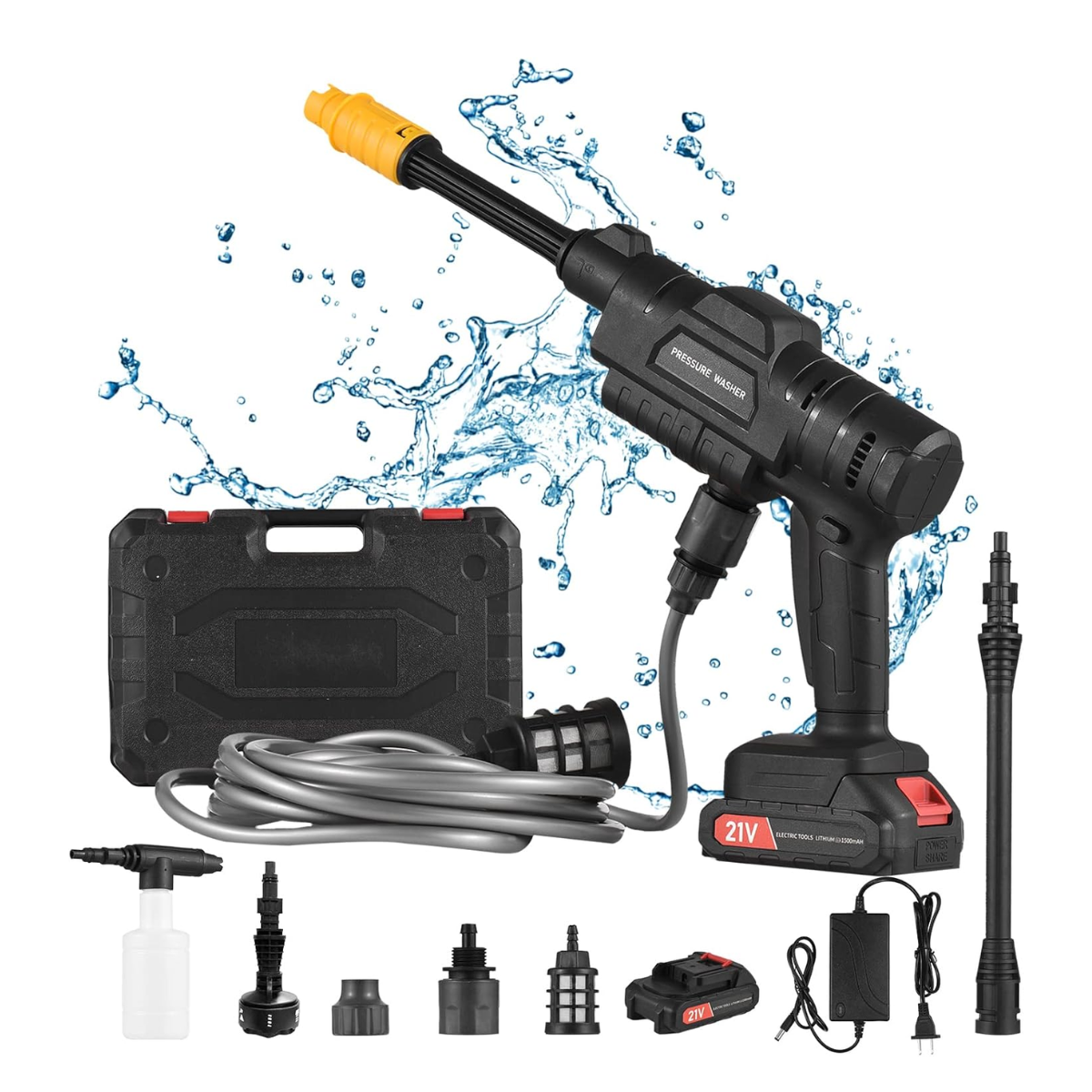 Hidrolavadora de doble batería dt-114